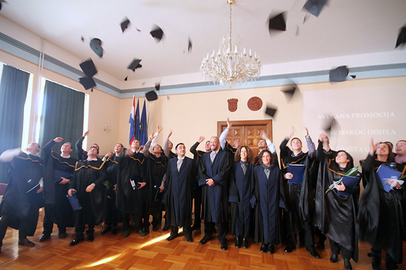 Svečana promocija Pomorskog odjela Sveučilišta u Zadru