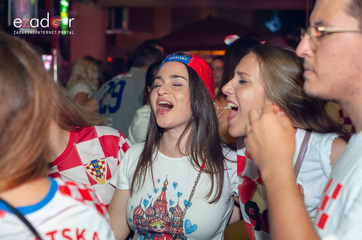 Zadar je gorio: Velika fešta nakon plasmana Vatrenih u finale Svjetskog prvenstva