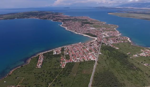 Otok Vir iz zraka