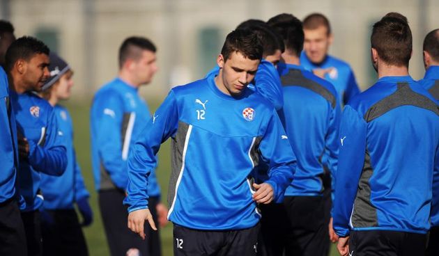 08.01.2014., Zagreb – Prvi trening GNK Dinama nakon zimske stanke. Robert Muric. Photo: Daniel Kasap/PIXSELL