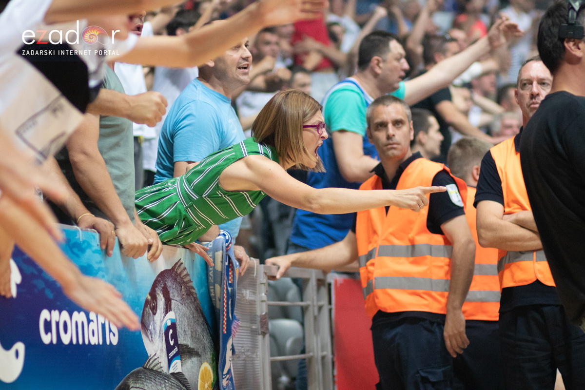 Polufinale doigravanja HT Premijer lige, 1. utakmica: KK Zadar – KK Cibona 89-78