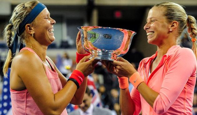 Andrea Hlavačkova i Lucija Hradecka, foto: usopen.org