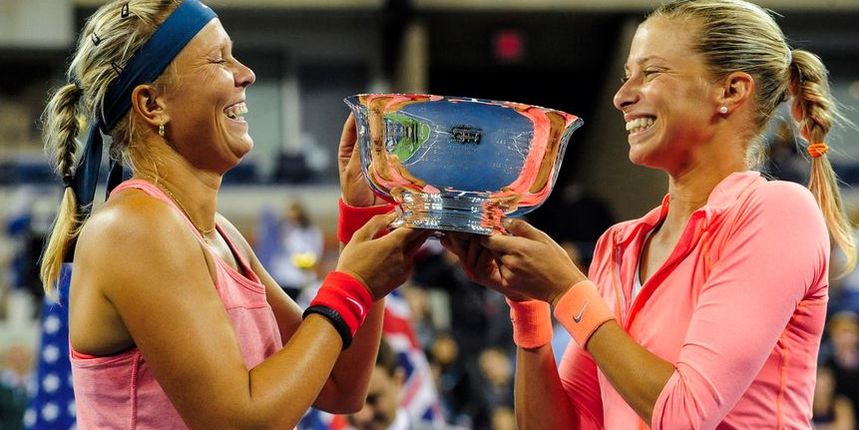 Andrea Hlavačkova i Lucija Hradecka, foto: usopen.org
