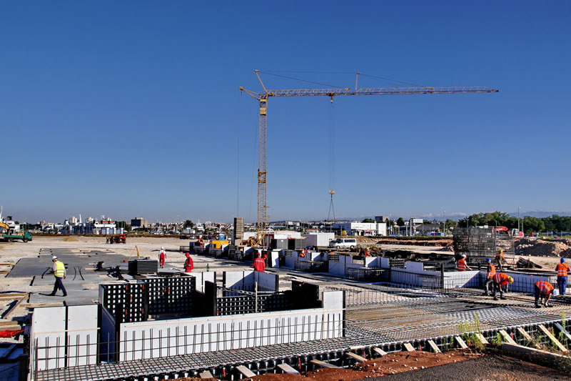 Izgradnja zgrade terminala u putničkoj luci Gaženica, foto: Lučka uprava Zadar Izgradnja zgrade terminala u putničkoj luci Gaženica, foto: Lučka uprava Zadar