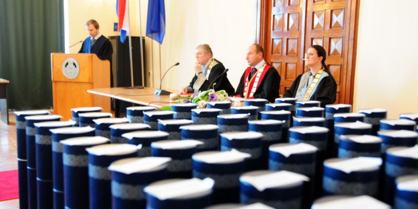 Svecana dvorana Sveucilista u Zadru: Promocija diplomiranih studenata 3. srpnja, Foto: Ivan Dilber Svecana dvorana Sveucilista u Zadru: Promocija diplomiranih studenata 3. srpnja, Foto: Ivan Dilber