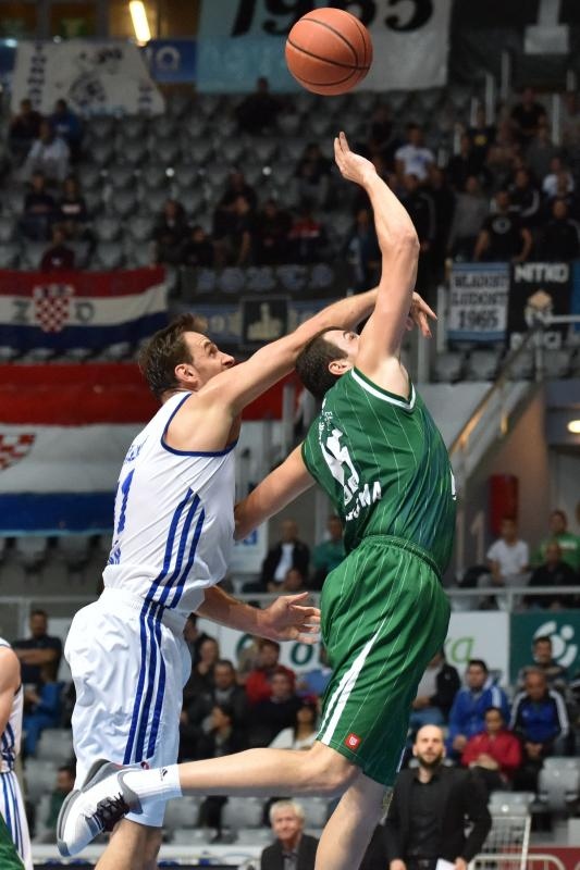 ABA liga, 8. kolo: KK Zadar – KK Union Olimpija 67-56, Foto: Dino Stanin/PIXSELL ABA liga, 8. kolo: KK Zadar – KK Union Olimpija 67-56, Foto: Dino Stanin/PIXSELL
