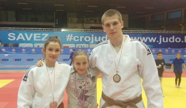 Nina Katuša, Nora Zekanović i Stipe Šestan, Judo klub Zadar
