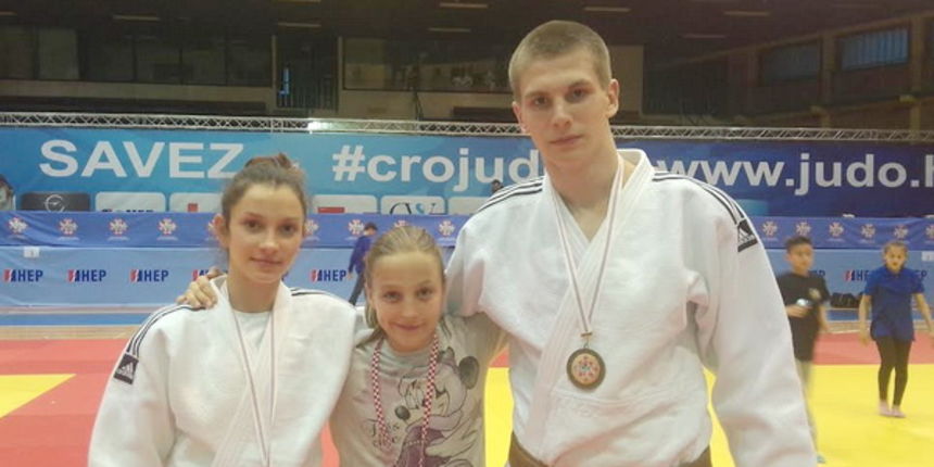 Nina Katuša, Nora Zekanović i Stipe Šestan, Judo klub Zadar Nina Katuša, Nora Zekanović i Stipe Šestan, Judo klub Zadar