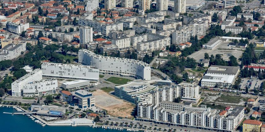 Zadar iz zraka, Panorama Zadra