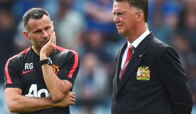 Ryan Giggs i Luis van Gaal, foto: twitter