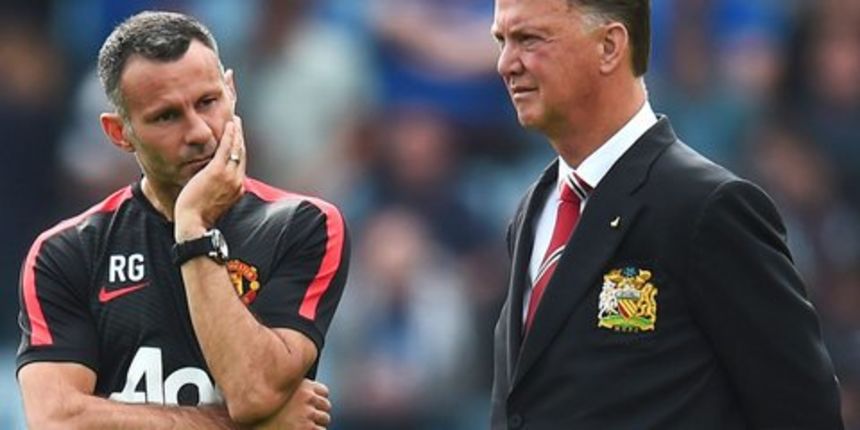 Ryan Giggs i Luis van Gaal, foto: twitter