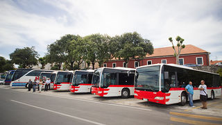 Pet novih autobusa za gradski prijevoz (foto:Saša Čuka)