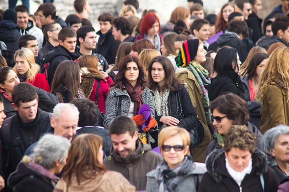 Milenijska fotografija Šime Strikomana na Forumu (foto:Saša Čuka)