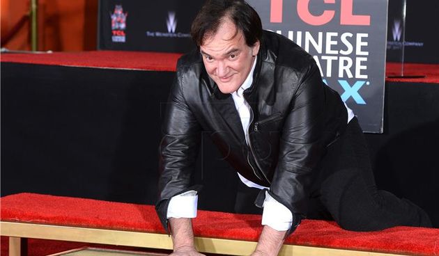 Quentin Tarantino ostavio otiske u Hollywoodu,