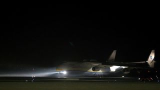 Antonov 225 u zagrebačkoj zračnoj luci Pleso, Foto: Borna Filić/PIXSELL