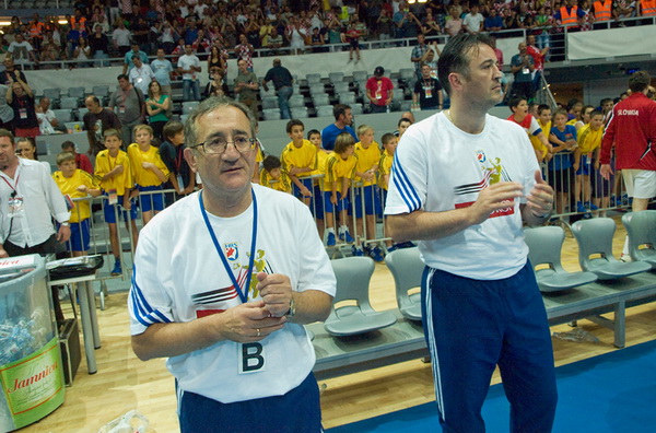 Zadar: Hrvatska-Slovacka 34-21, Foto: Sasa Cuka