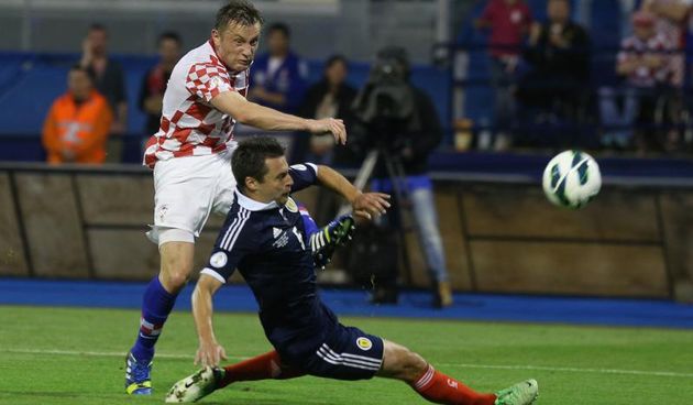 Kvalifikacijska nogometna utakmica izmedju Hrvatske i Skotske za Svjetsko nogometno prvenstvo u Brazilu 2014. godine. Photo: PIXSELL Standard Sport