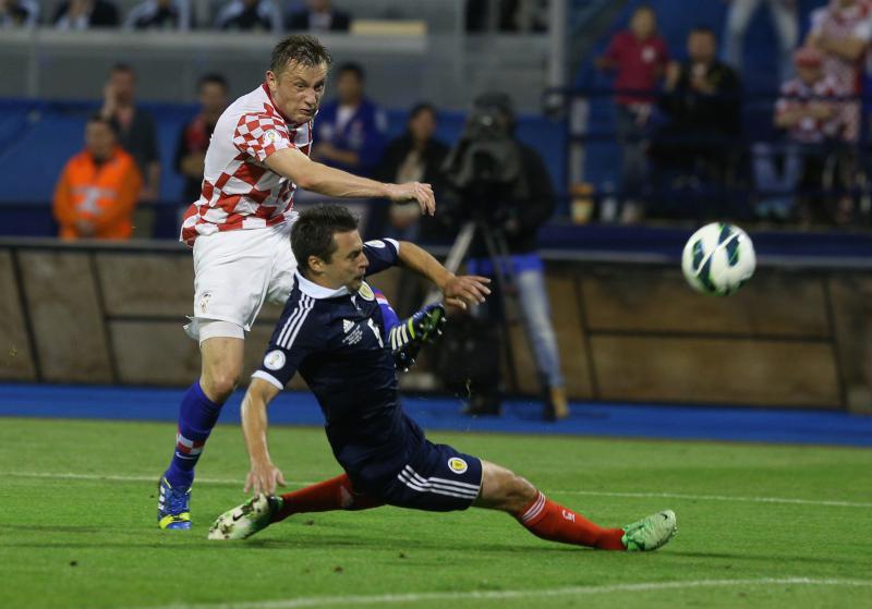 Kvalifikacijska nogometna utakmica izmedju Hrvatske i Skotske za Svjetsko nogometno prvenstvo u Brazilu 2014. godine. Photo: PIXSELL Standard Sport Kvalifikacijska nogometna utakmica izmedju Hrvatske i Skotske za Svjetsko nogometno prvenstvo u Brazilu 2014. godine. Photo: PIXSELL Standard Sport