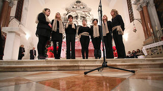 Božićni klapski koncert u crkvi Sv. Frane (foto:Saša Čuka)