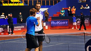 ATP Zagreb: Karlović – Kavčić 2-0, Foto: Andro Marčev ATP Zagreb: Karlović – Kavčić 2-0, Foto: Andro Marčev