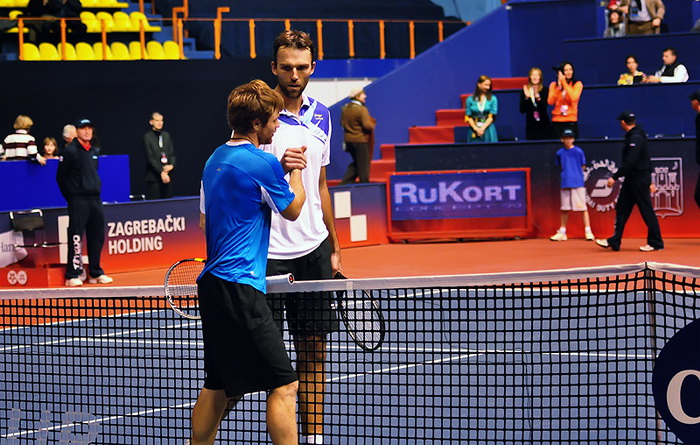 ATP Zagreb: Karlović – Kavčić 2-0, Foto: Andro Marčev ATP Zagreb: Karlović – Kavčić 2-0, Foto: Andro Marčev