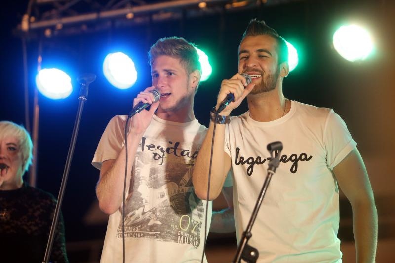 Na Novaljskoj rivi odrzan koncert Najljepsih glasova hrvatske, sudionika popularnog showa The Voice. Photo: Luka Stanzl/PIXSELL Na Novaljskoj rivi odrzan koncert Najljepsih glasova hrvatske, sudionika popularnog showa The Voice. Photo: Luka Stanzl/PIXSELL