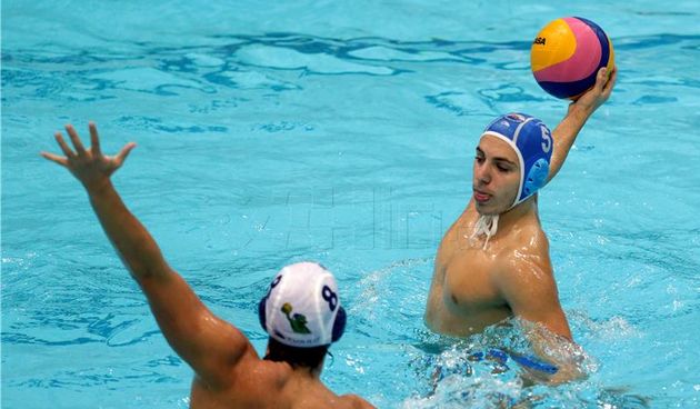 Zagreb, 28.10.2016 – Drugi krug kvalifikacija Euro vaterpolskog kupa u skupini E, HAVK Mladost – OVK POŠK. Na slici Zvonimir Butić. foto HINA/ Denis CERIĆ /dc