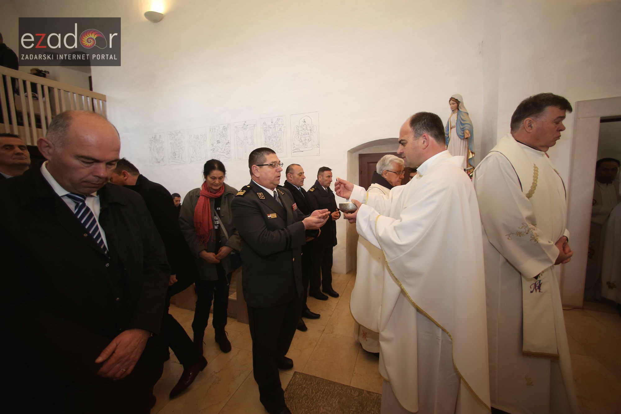 U Donjem Karinu obilježeno sjećanje na rušenje Franjevačkog samostana tijekom VRO Maslenica
