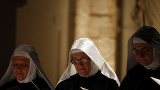 Zadar, 271011.
Proslave obljetnice benediktinki Sv. Marije u istoimenoj crkvi. Opatica samostana Anastazija Cizmin predstavila je program proslave obljetnice.
Foto: Jure Miskovic / CROPIX