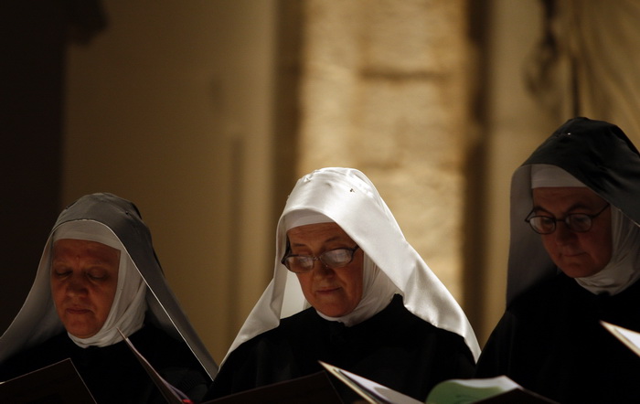 Zadar, 271011.
Proslave obljetnice benediktinki Sv. Marije u istoimenoj crkvi. Opatica samostana Anastazija Cizmin predstavila je program proslave obljetnice.
Foto: Jure Miskovic / CROPIX