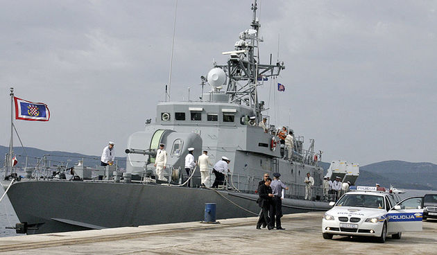 Središnja svečanost s postrojavanjem postrojbi HRM, Istarska obala