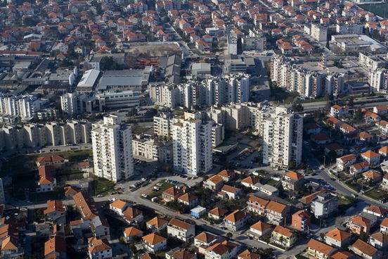 Zadar Bulevar, slike iz zraka (Foto:Boris Kacan)