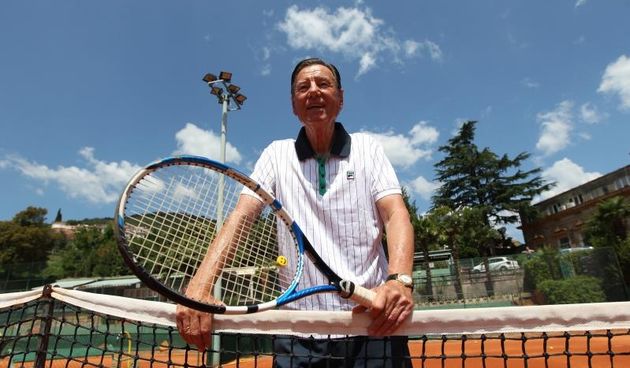 23.07.2014., Opatija – Jedan od najboljih teniskih trenera u svijetu, Nikola Pilic, otvorio je tenisku akademiju u Opatiji. Photo: Boris Scitar/Vecernji list/PIXSELL