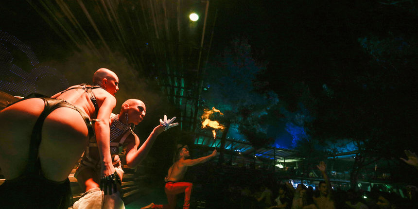 Klub Kalypso na plaži Zrće “gori” iz dana u dan, Fotograf: Bruno Zlomislić Klub Kalypso na plaži Zrće “gori” iz dana u dan, Fotograf: Bruno Zlomislić