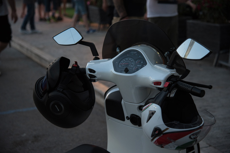 Vespa World Days 2015: Prve vespe stigle u Biograd, foto: Vinko Pešić