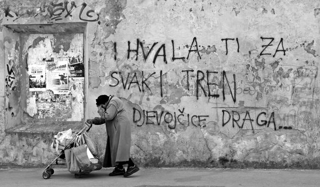 “I hvala ti za svaki tren djevojčice draga”. Foto: Zrinka Magazzin