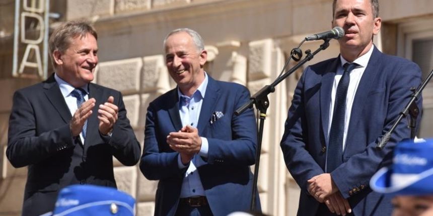 Zadru dodijeljeno priznanje European Best Destination 2016. Foto: Dino Stanin/PIXSELL