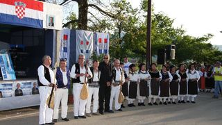 HDZ-ov predizborni skup u Gračacu (Foto: P. Sikirić)