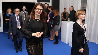 25.10.2013., Zadar – U Falkensteiner hotelu u Punta Skali dodjeljene su nagrade “Covjek – kljuc uspjeha u turizmu”. Svecanosti su prisustvovali premijer Zoran Milanovic te ministri Darko Lorencin i Gordan Maras te brojni drugi uvazeni gosti. Photo: Fili