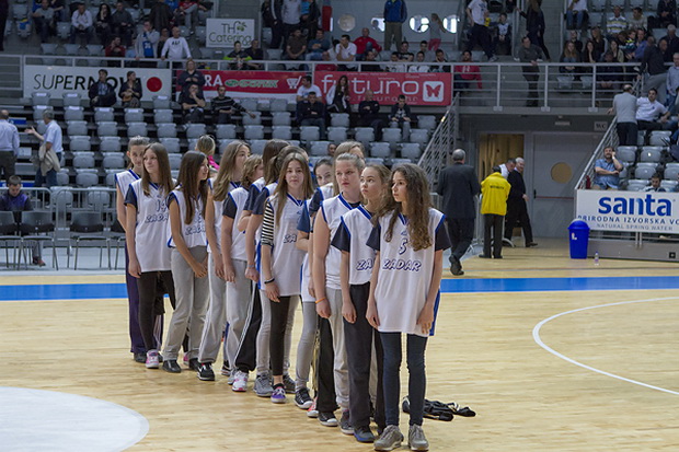 ABA liga, 26. kolo: KK Zadar – KK Union Olimpija 77-75, Foto: Kristijan Orlić