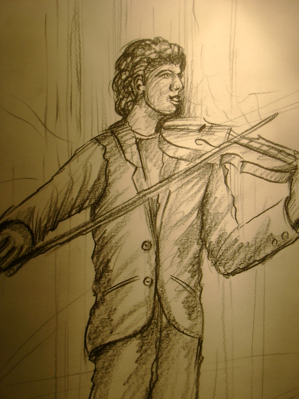 Izložba slika Borisa Žuže u Arsenalu ” Hommage a Montmartre” (Foto: Mirta Krupić)