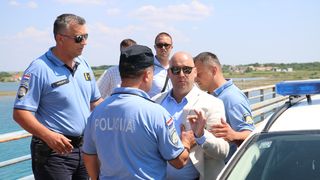 Privođenje Kristijana Kapovića, načelnika općine Vir