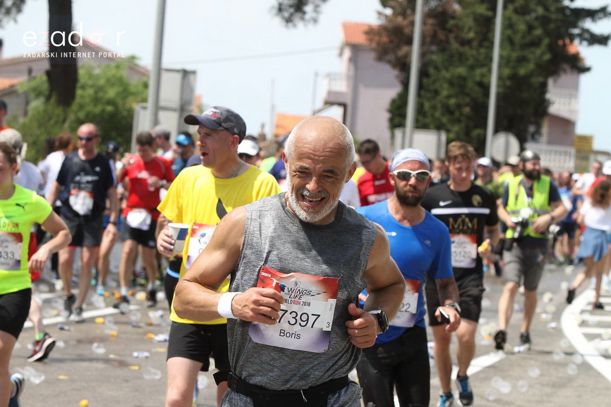 Wings for Life 2018: Okrjepa i prolazak kroz Bibinje trkača velikog srca