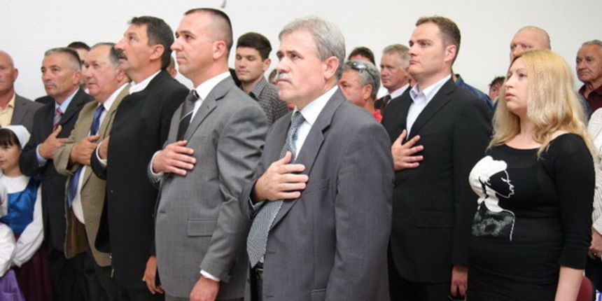 Predizborni skup HDZ-a u Sukosanu Predizborni skup HDZ-a u Sukosanu