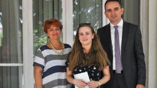 Zamjenik župana primio nagrađene učenike Zamjenik župana primio nagrađene učenike