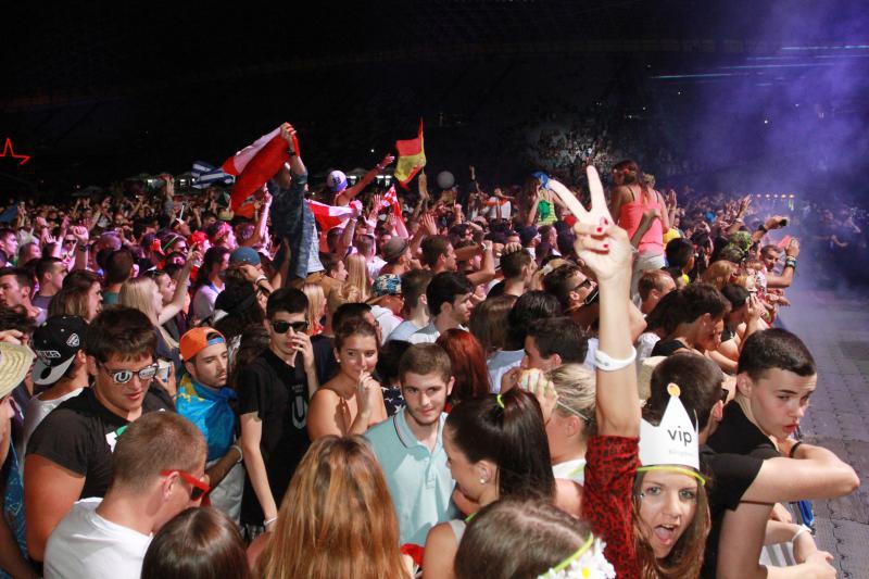 Split – Ultra Europe drugi put na Poljudu. Uzavrela atmosfera na festivalu. Photo: Ivana Ivanovic/PIXSELL Split – Ultra Europe drugi put na Poljudu. Uzavrela atmosfera na festivalu. Photo: Ivana Ivanovic/PIXSELL