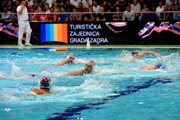 Svjetska vaterpolo liga, bazen SC Višnjik: Hrvatska – Rusija 17-9. Foto: Iva Perinčić Svjetska vaterpolo liga, bazen SC Višnjik: Hrvatska – Rusija 17-9. Foto: Iva Perinčić