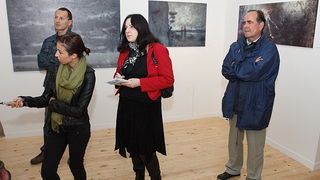 Otvorenje izložbe Mladena Čulića u galeriji Terre Verte, foto: Leo Banić