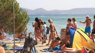 Bibinje: Turnir u odbojci na pijesku “Punta 2016”, pobjednice ekipa Cavsica iz Zadra. Foto: Leo Banić