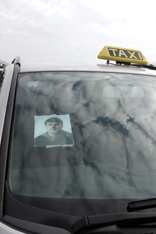 Tužna kolona zadarskih taksista